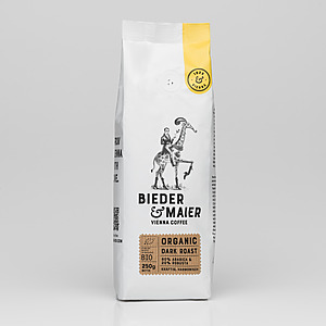 Bieder Maier Organic Dark Roast Bio Ganze Bohnen 80 20 Arabica Robusta Kräftig Würzig Nussig Erdig Espresso Filterkaffee C Ord Gb 999 07