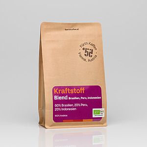 Fürth Kaffee Kraftstoff Bio Blend Arabica Ganze Espressobohnen Brasilien Peru Indonesien Kraftvoll Nussig Schokoladig C Kra Gb 999 03
