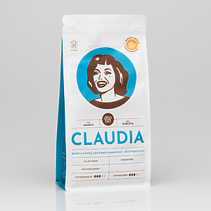 Röstwerkstatt Claudia All Day Blend Ganze Espressobohnen Kräftig Schokoladig 75 25 Arabica Robusta Brasilien Indien C Cla Gb 999 06